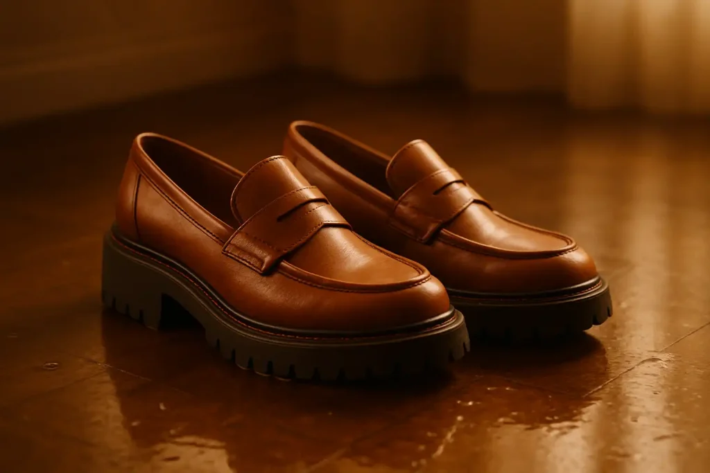 Les mocassins à semelle gomme sont-ils adaptés à l’hiver ?