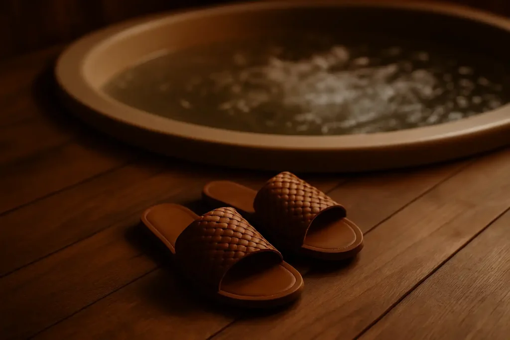 Quelles sandales choisir pour le spa en hiver ?