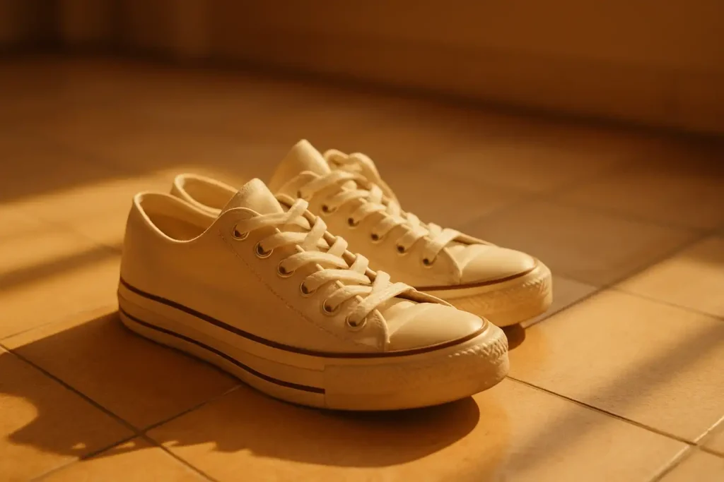 Comment garder ses baskets blanches impeccables ?