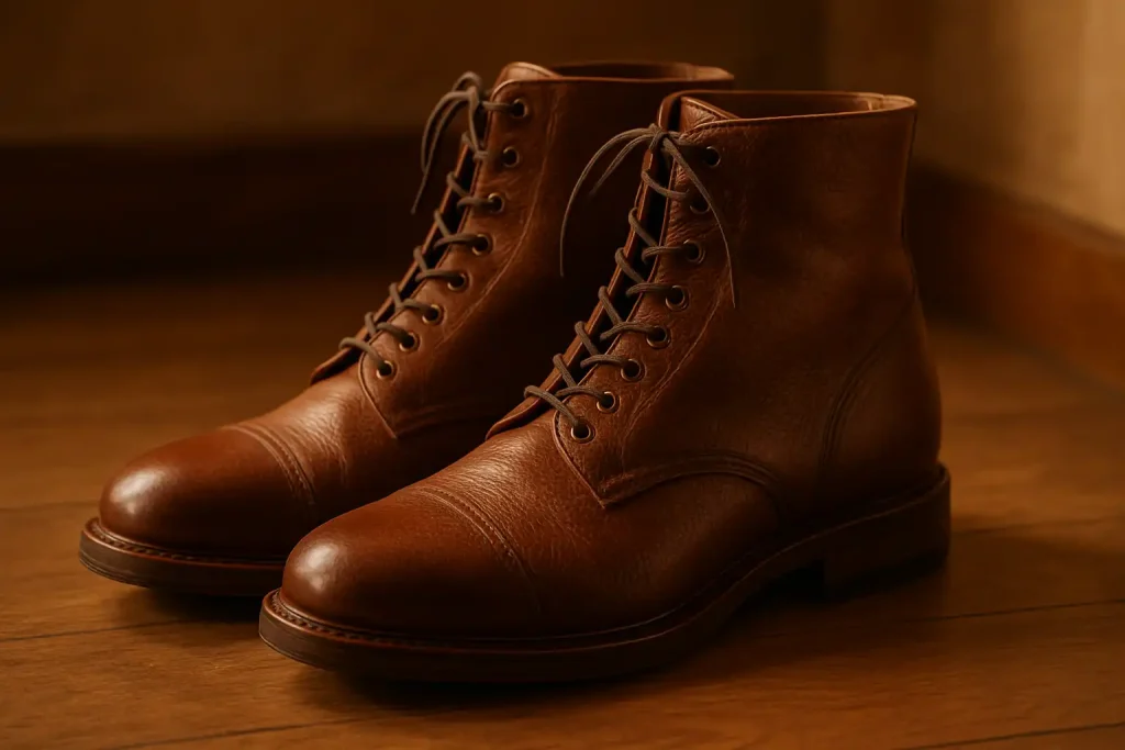 Pourquoi choisir du cuir grainé pour ses boots ?