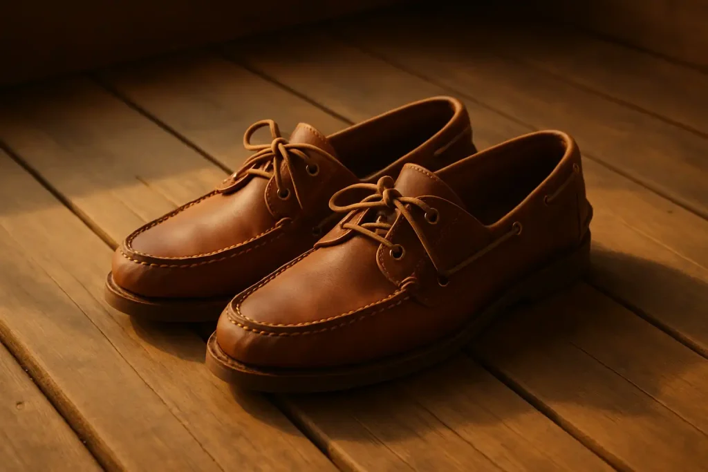 Comment moderniser les mocassins bateau ?