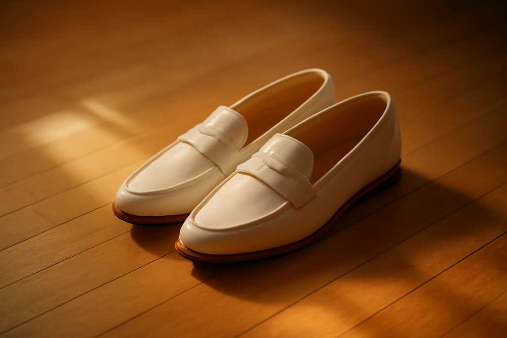 Comment entretenir ses mocassins blancs ?