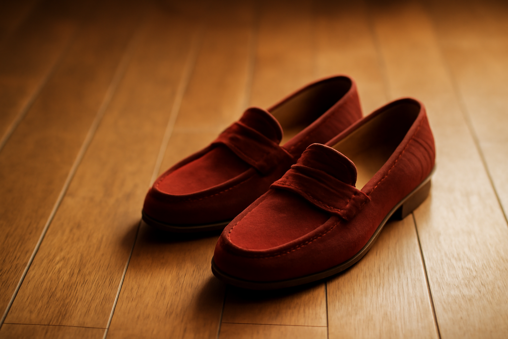 Comment porter des mocassins colorés en été ?