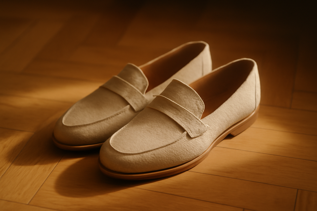 Le lin est-il adapté pour les mocassins ?