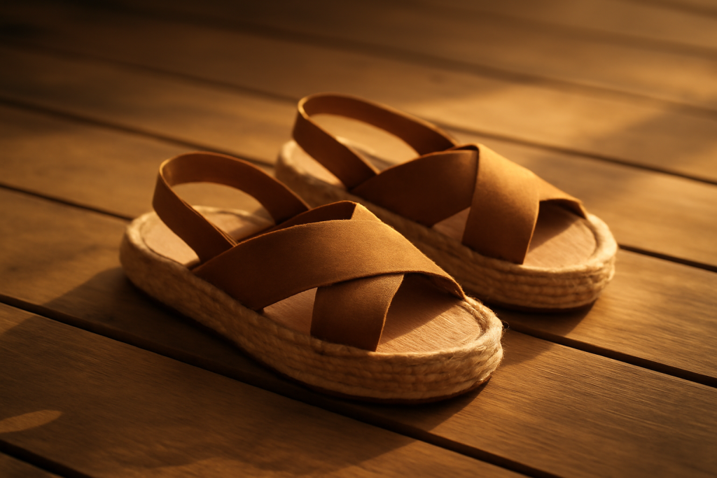Les sandales inspirées des espadrilles sont-elles confortables ?