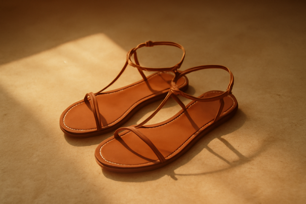 Pourquoi les sandales minimalistes séduisent-elles autant ?