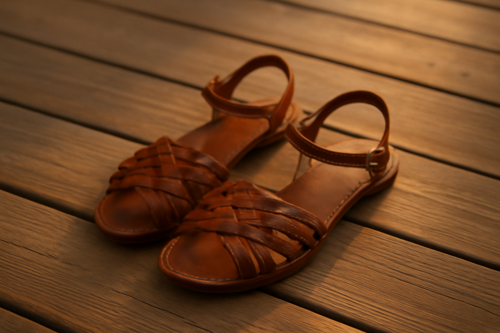 Les sandales tressées, entre artisanat et tendance ?