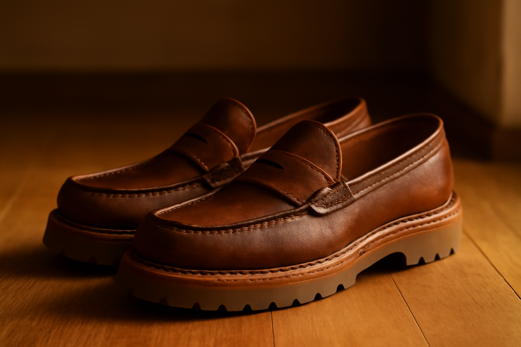 Pourquoi les mocassins à semelle gomme sont pratiques ?