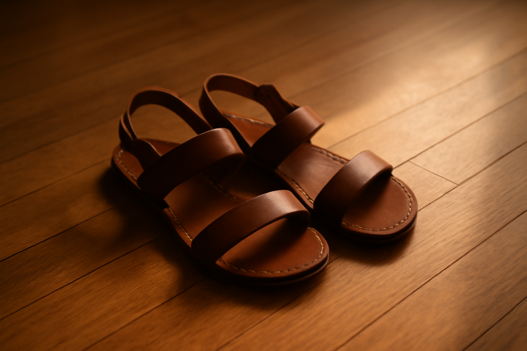 Pourquoi préférer des sandales en cuir pour la maison ?