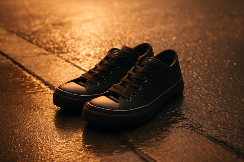 Comment entretenir des baskets en cuir imperméable ?
