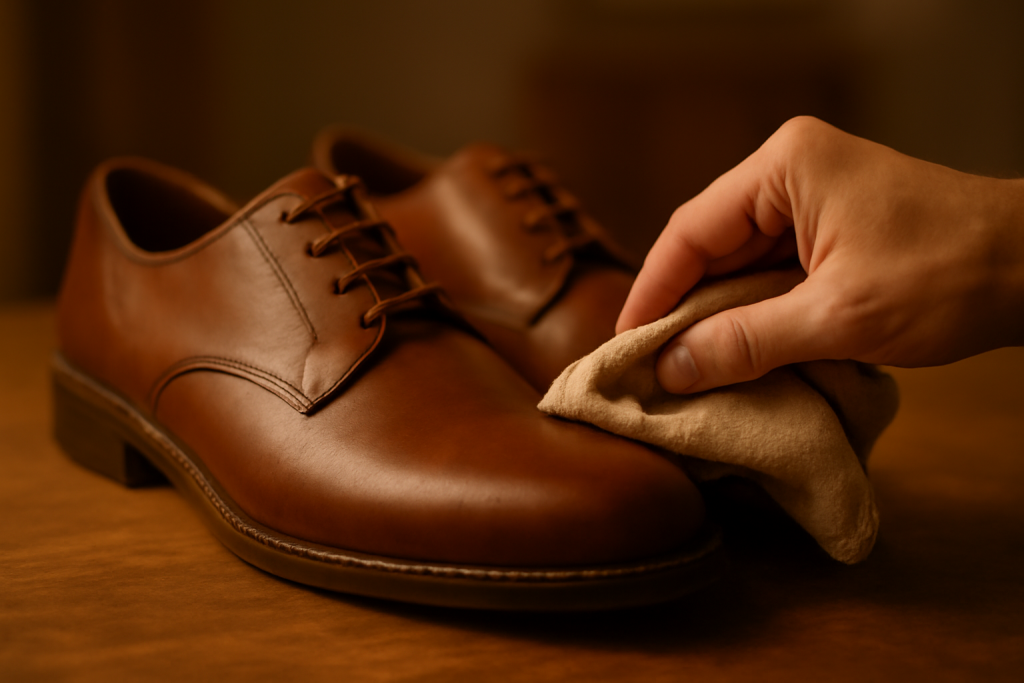 Comment entretenir ses chaussures Modress en synthétique ou en daim ?