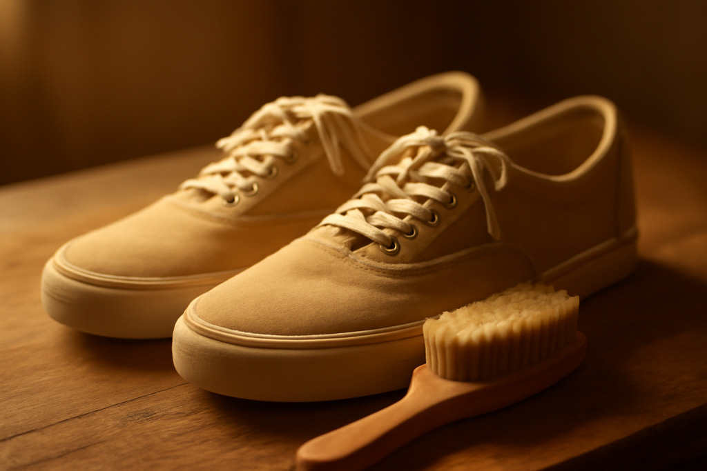 Comment entretenir ses Vans en daim ou en toile ?