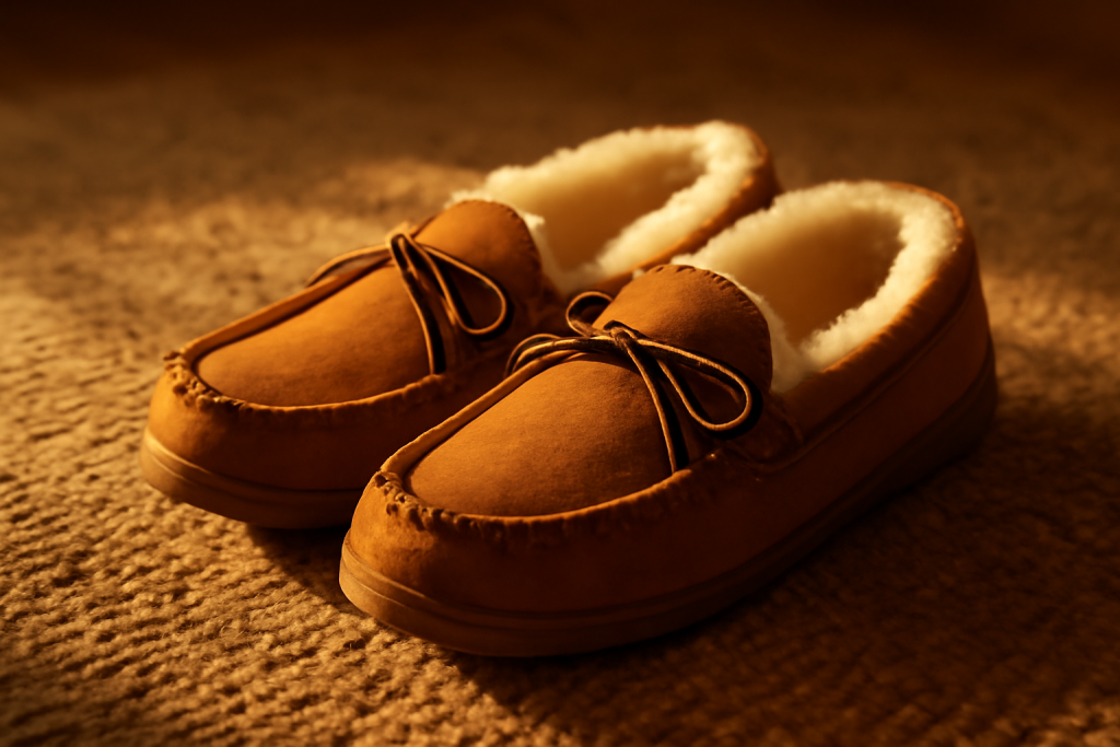 Les mocassins fourrés remplacent-ils les chaussons ?