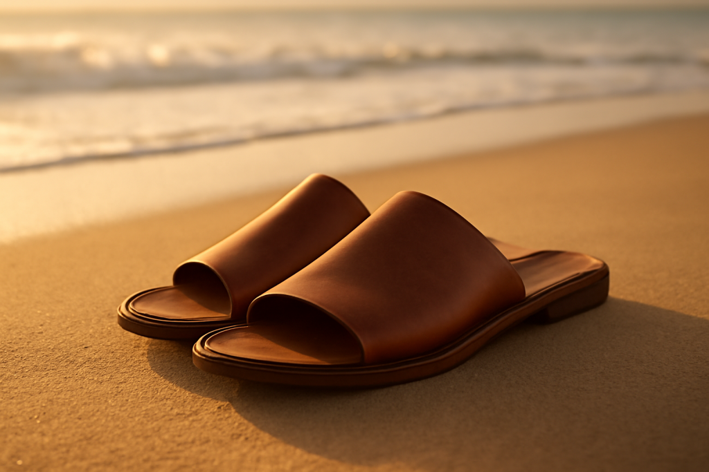 Quels sont les modèles de mules et chaussures de plage chez About You ?