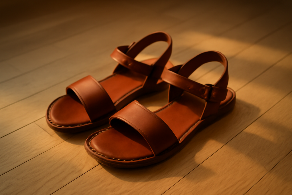 Les sandales en cuir chaud sont-elles respirantes ?