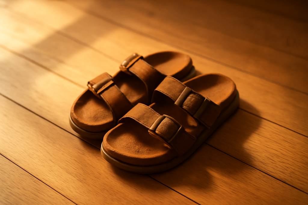 Les sandales d’intérieur remplacent-elles les chaussons ?