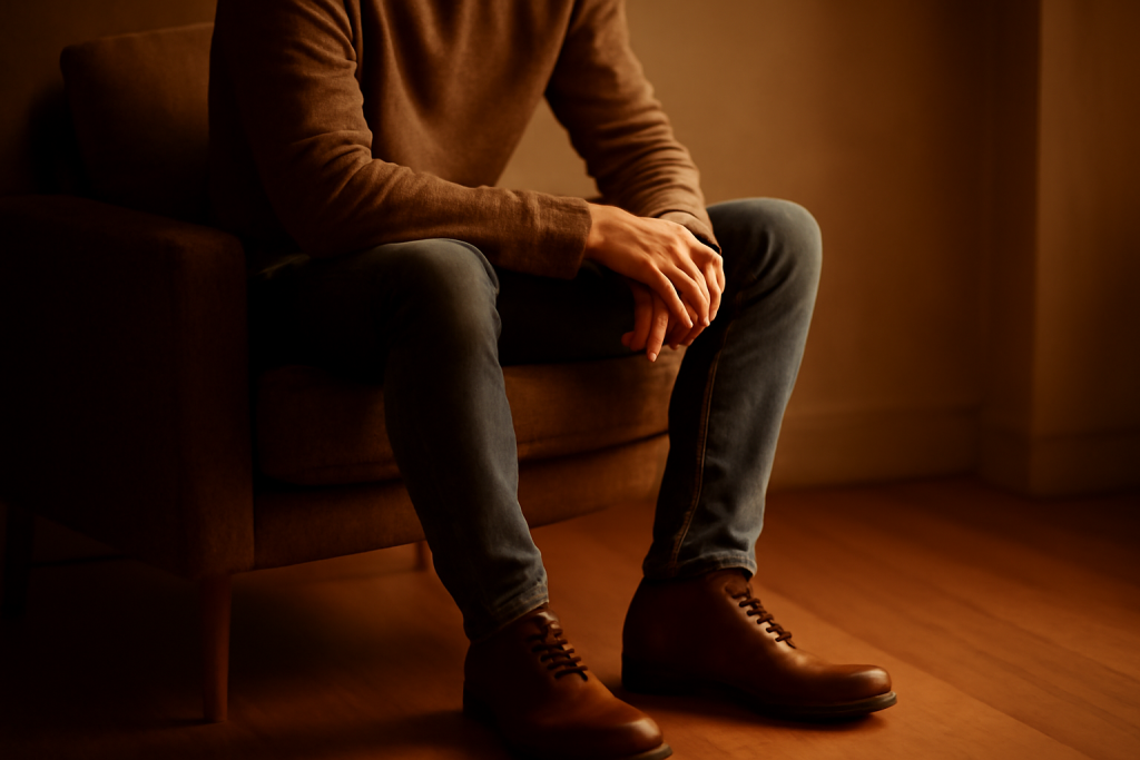 Comment accorder des bottines avec un jean slim ?