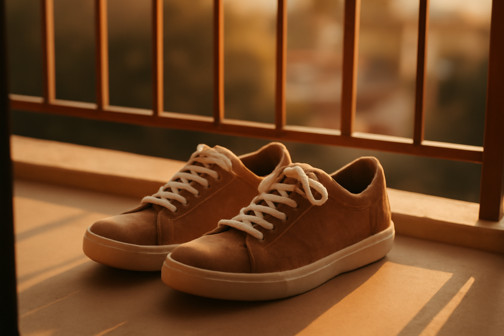 Pourquoi mes baskets se décolorent-elles au soleil ?