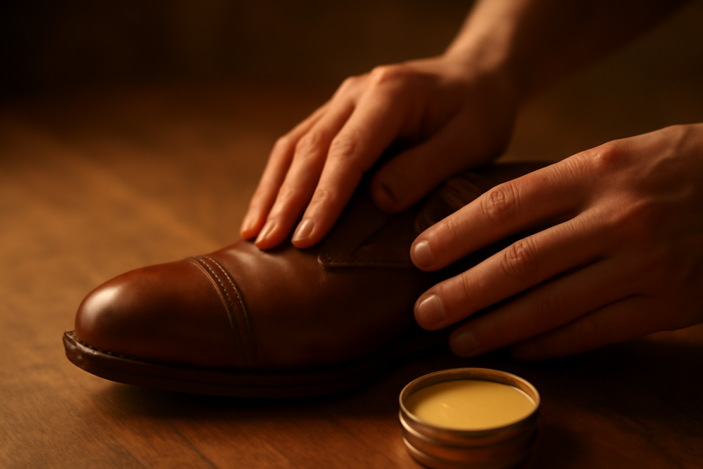 Quelle crème utiliser pour raviver la patine d&rsquo;un mocassin ?