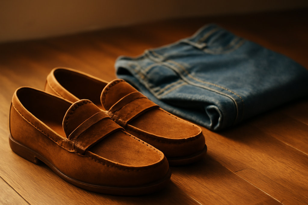 Quel mocassin porte-t-on avec un jean ?