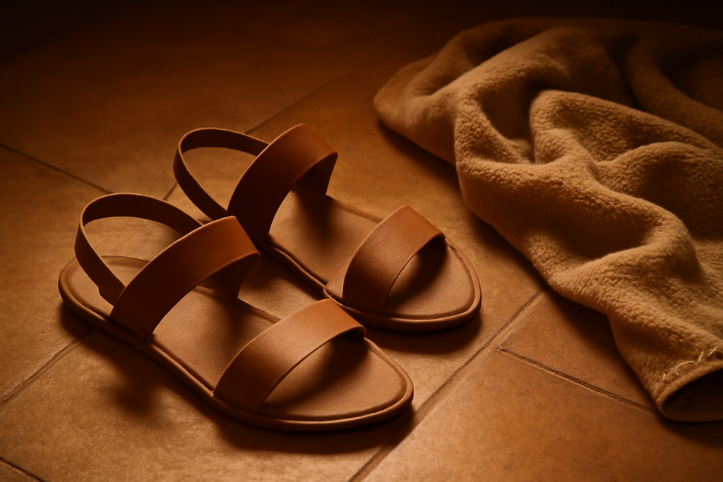 Sandales à coussin d&rsquo;air : apportent-elles plus de confort ?
