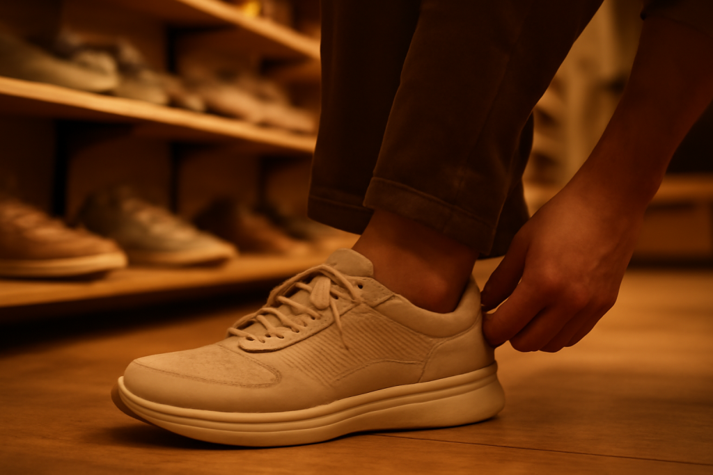 Quels repères pour choisir des baskets quand on a les pieds larges ?