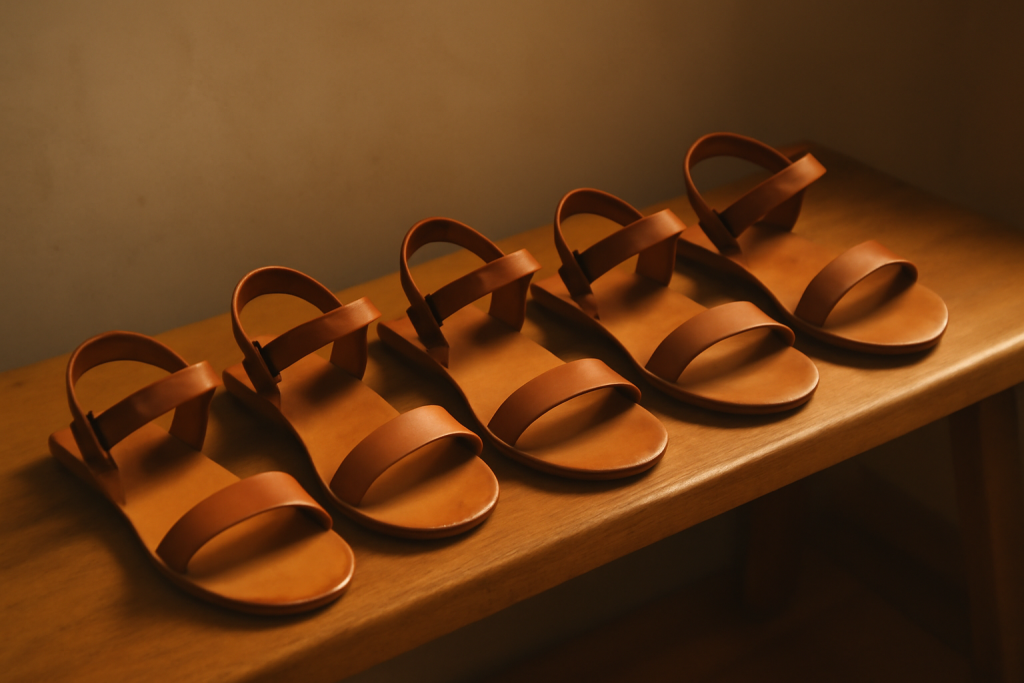 Quel type de brides choisir pour des sandales stables ?