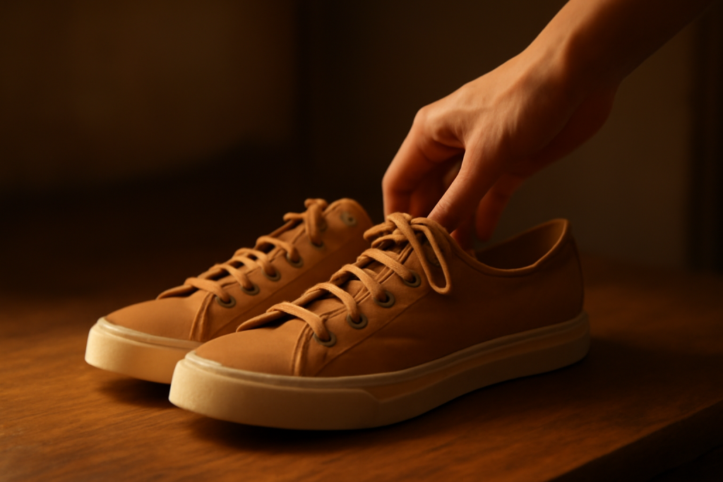 Quels critères privilégier pour des baskets faciles à enfiler ?