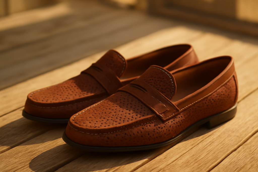 Mocassins perforés : quand les adopter pour rester élégant et frais ?