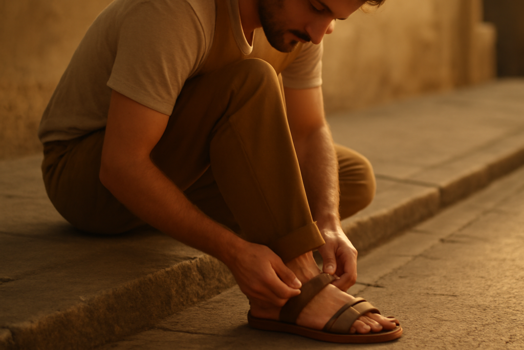 Quelles sandales choisir pour limiter les douleurs de la voûte plantaire ?