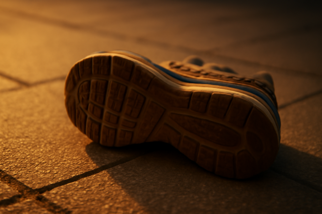 Quel amorti privilégier sur des baskets de marche en ville ?