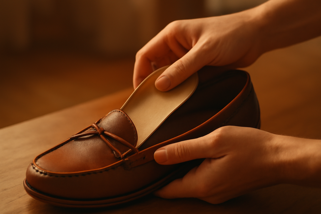 Quels ajustements pour éviter les frottements au talon sur des mocassins neufs ?