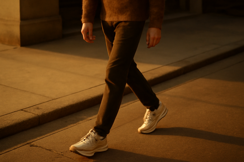 Quelles caractéristiques rechercher sur des baskets pour marcher en ville ?