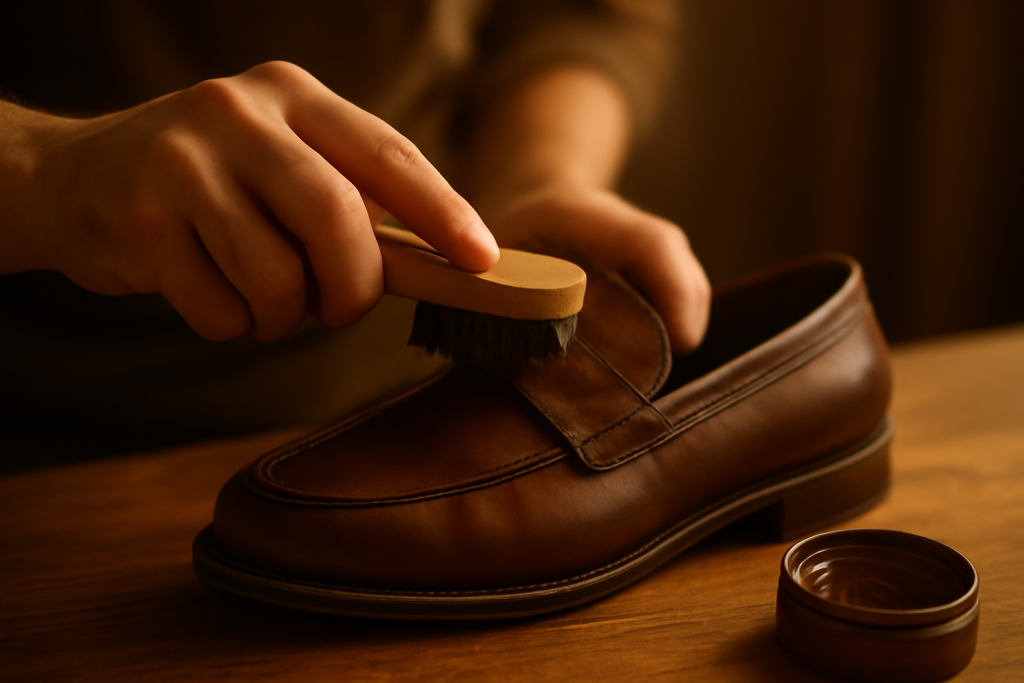 Comment préserver la patine d&rsquo;un mocassin en cuir ?