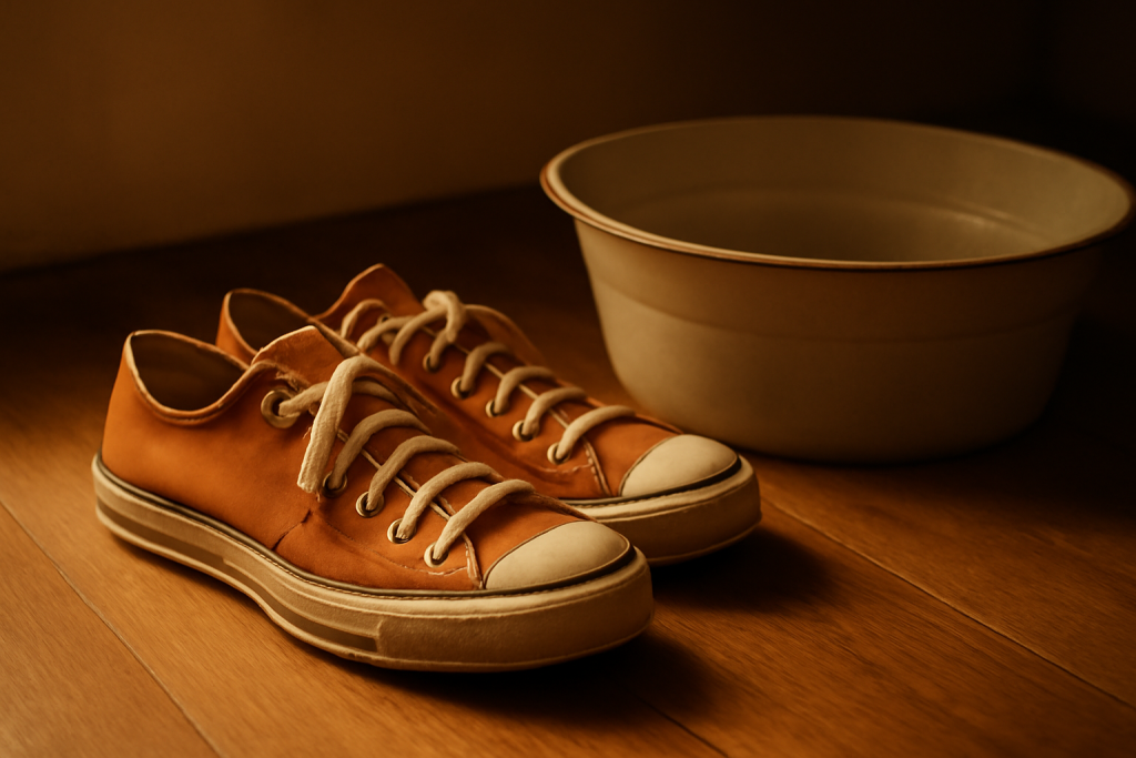 Comment entretenir ses baskets en toile après l&rsquo;été ?