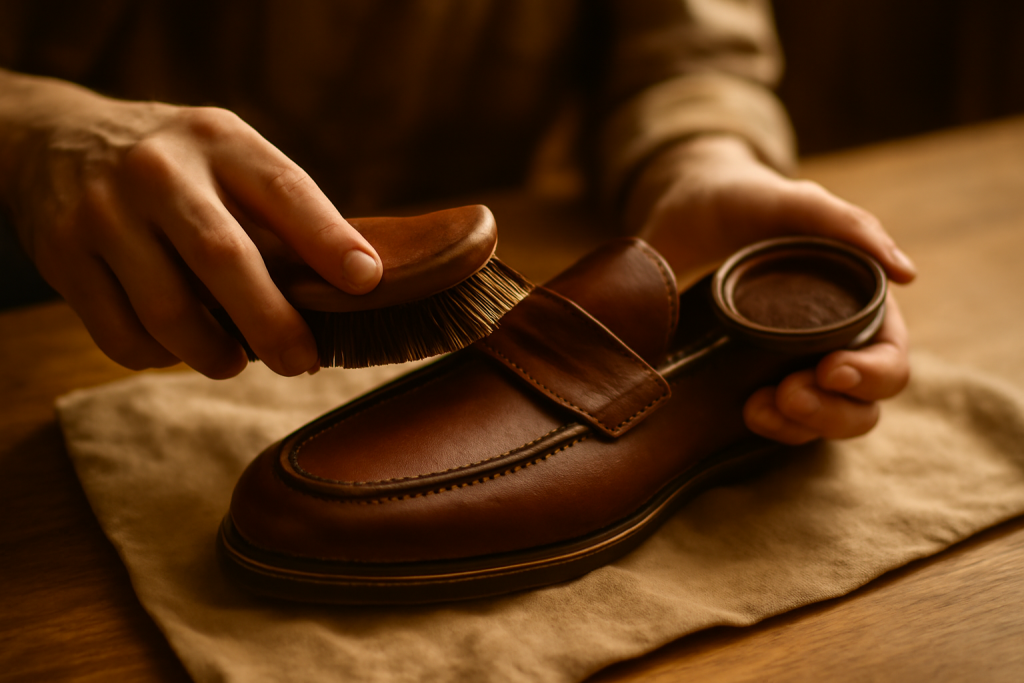 Comment entretenir un mocassin en cuir sans l&rsquo;abîmer ?