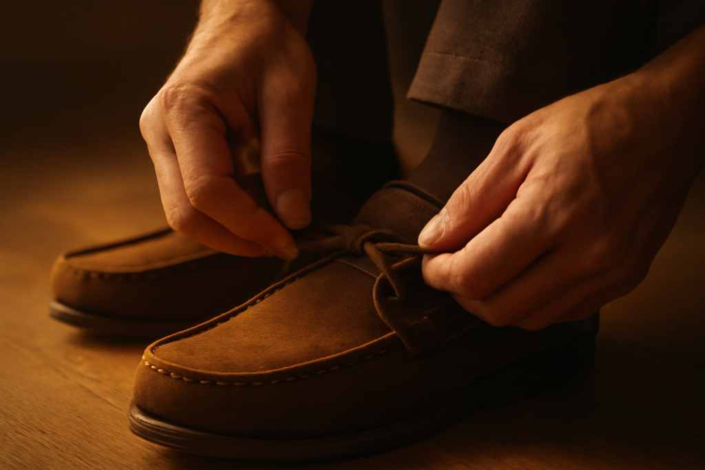Quel réglage privilégier pour limiter les frottements avec un mocassin ?