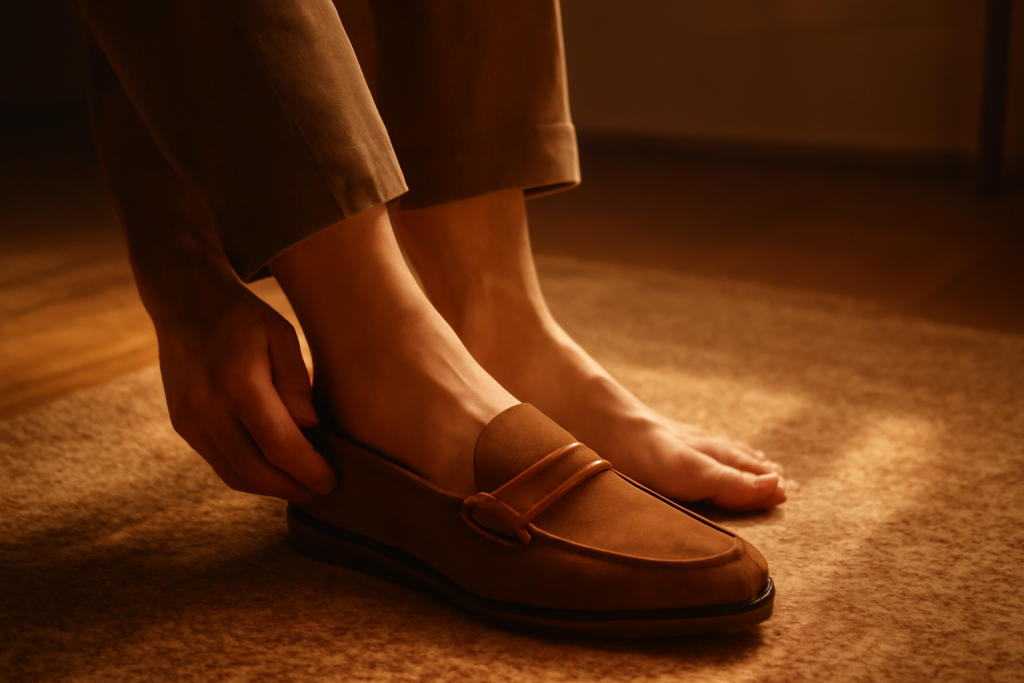 Quel mocassin choisir si j&rsquo;ai la voûte plantaire haute ?