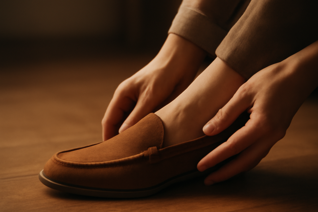 Pourquoi des mocassins peuvent-ils frotter au talon ?