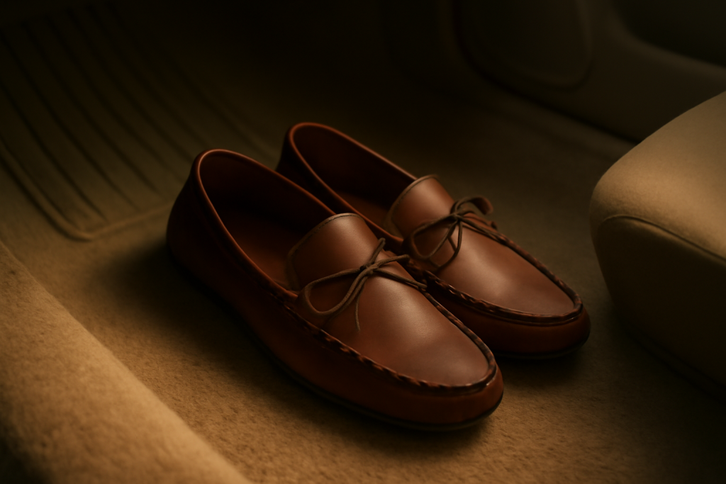 Pourquoi mes mocassins glissent-ils quand je conduis ?
