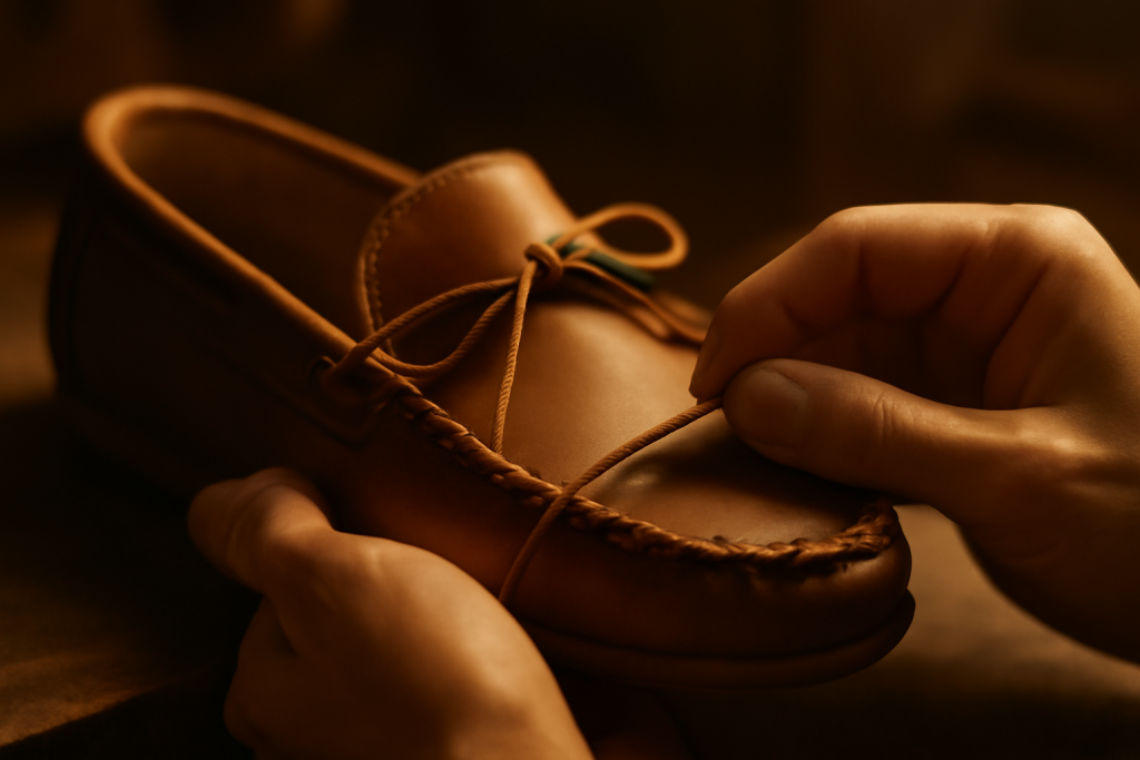 Quel type de montage privilégier sur un mocassin pour un usage intensif ?