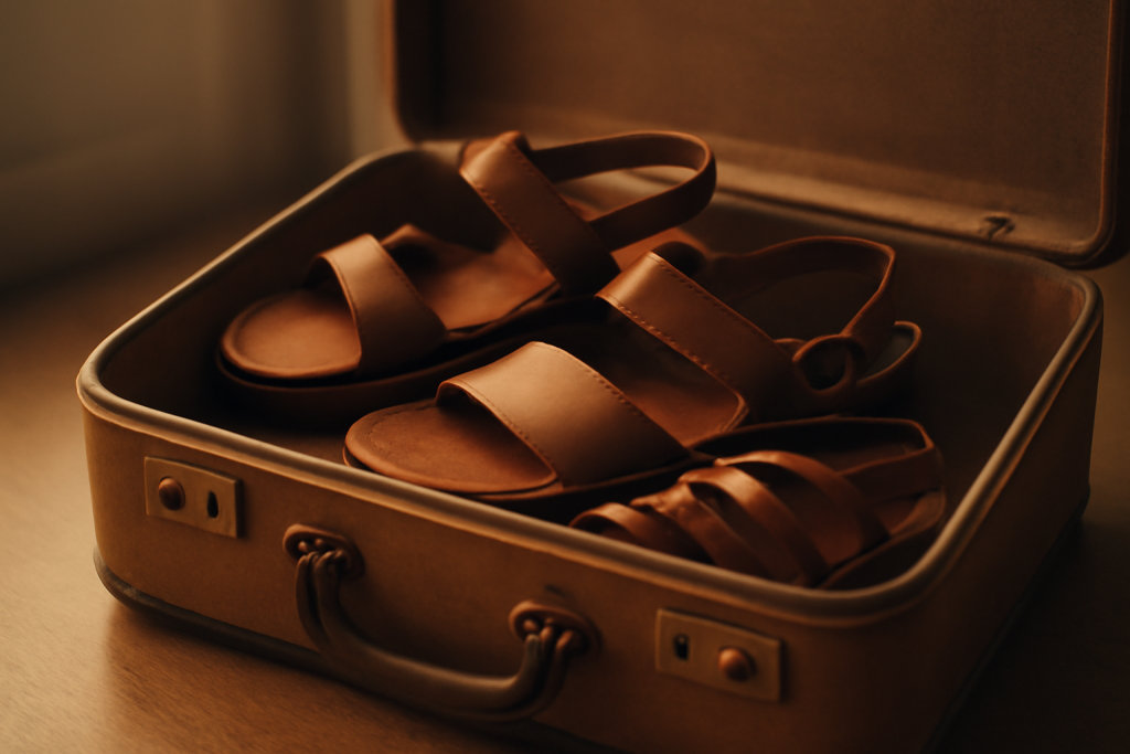 Quelles sandales choisir pour un voyage léger ?