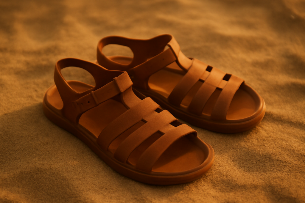 Quelle semelle privilégier pour des sandales de promenade ?