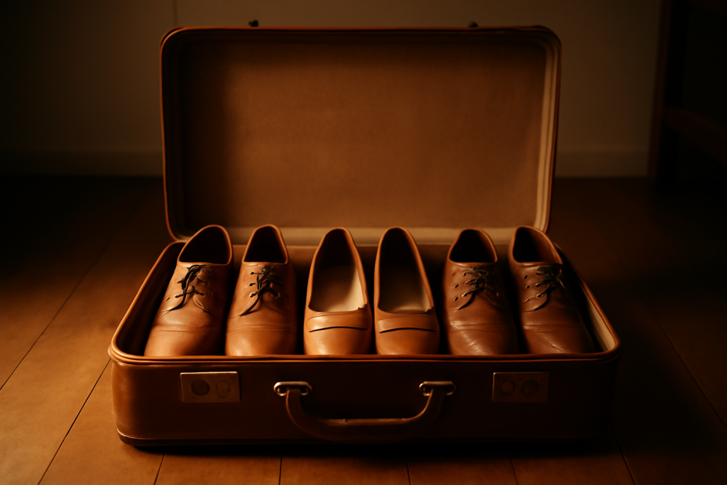 Quelles chaussures glisser dans la valise pour un court déplacement pro ?