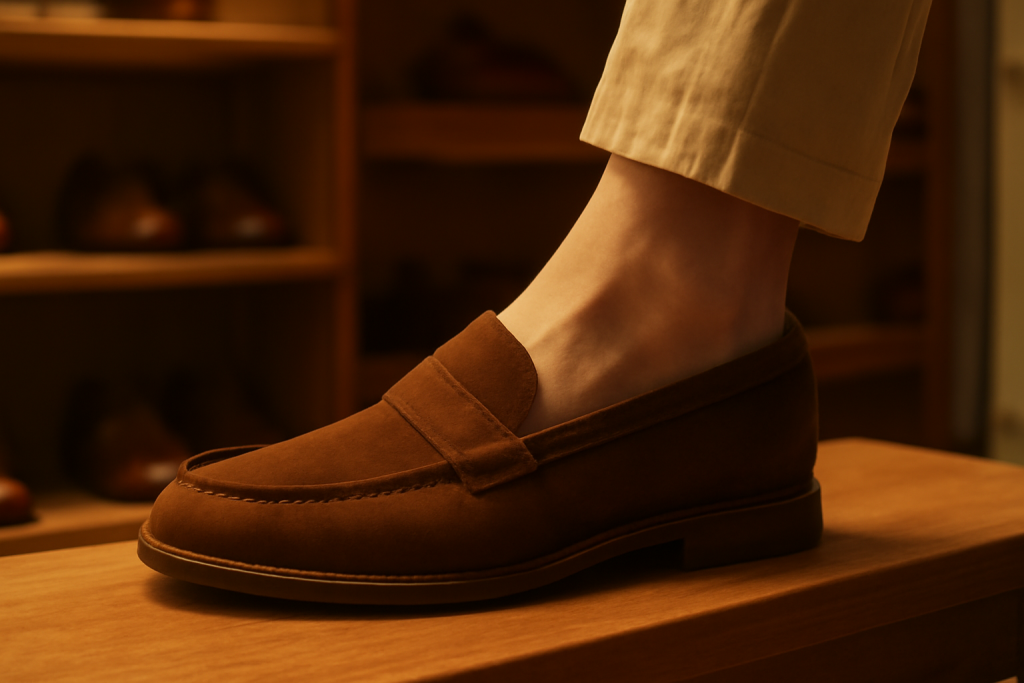 Comment choisir un mocassin pour éviter les points de pression ?