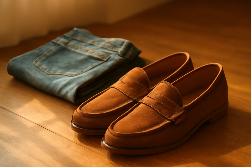 Quel mocassin porter avec un jean ?