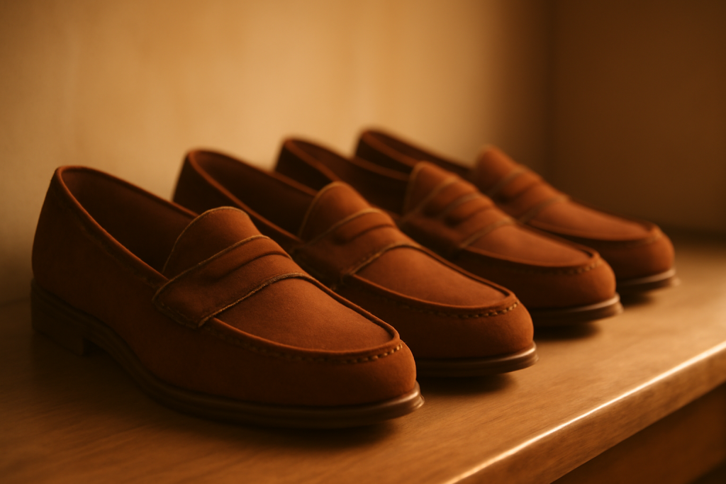 Quel ajustement privilegier pour un mocassin quand on a les pieds larges ?