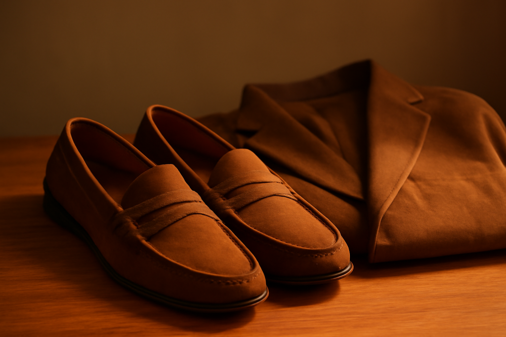 Quel mocassin privilegier pour un rendu casual chic avec un blazer decontracte ?
