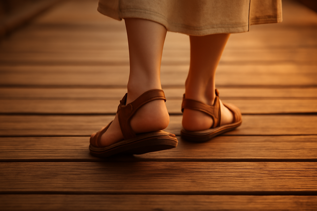 Quelles sandales choisir pour garder le pied stable sur pontons ?